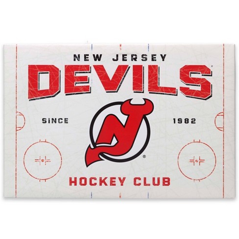 Nhl New Jersey Devils Rink Canvas : Target