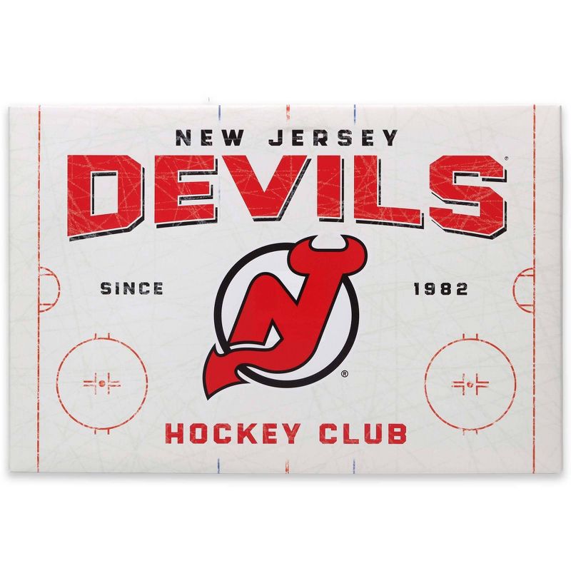 NHL New Jersey Devils Rink Canvas, 1 of 6