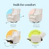 Carter's by daVinci Arlo Recliner and Swivel Glider - 4 of 4