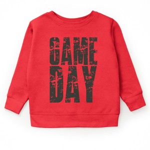 Game Day Block Distressed - Youth Graphic Sweatshirt - 1 of 4