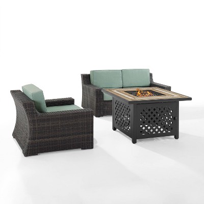 target wicker table