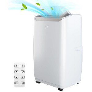 Garvee 14000 BTU Portable AC Unit, Indoor Air Conditioner with Remote Control & Window Kit for Rooms up to 750 Sq.ft, White - 1 of 4