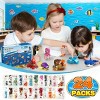 24 Pack Party Favors Mini Building Set, 629PCS Marine Animals Blocks Valentines Day Easter for Kids Ages 6+ - 3 of 4
