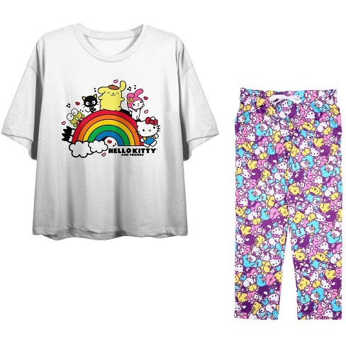 Men's Sanrio Cinnamoroll Short Sleeve Graphic T-shirt - Beige : Target