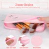 Unique Bargains Travel Silicone Makeup Brush Bag 1 Pc - 3 of 4