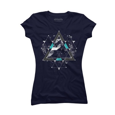 Junior's Design By Humans Time & Space By Expo T-Shirt