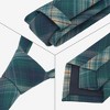 INSPIRE CHIC Plaid Woven Self-tied Striped Skinny Necktie 2.8" for College Graduation Campus 1 Pc - 3 of 4