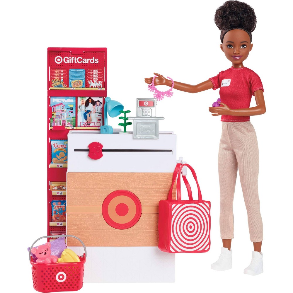 Barbie Skipper Danielle's First Job Target Doll Set with Checkout Stand and Accessories