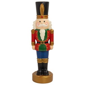 Sunnydaze Tommy the Toy Soldier Christmas Nutcracker Statue - 37" - 1 of 4