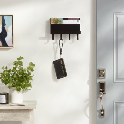 Metal Entryway Organizer Matte Black - Brightroom&#8482;_1