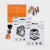 9ct Tools and 16ct Patterns Halloween Pumpkin Carving Party Kit - Hyde and EEK! Boutique™: Includes Stencils & Scoops - 2 of 3