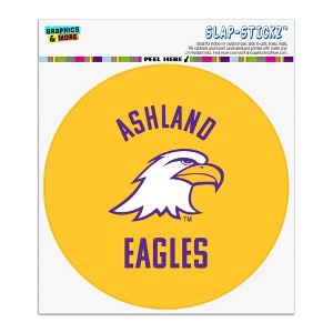 Ashland University Eagles Logo Automotive Car Window Locker Circle Bumper Sticker - 1 of 4