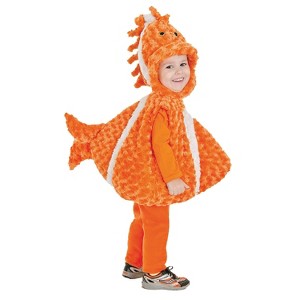 Underwraps Toddler Boys' Big Mouth Clownfish Costume - 1 of 2