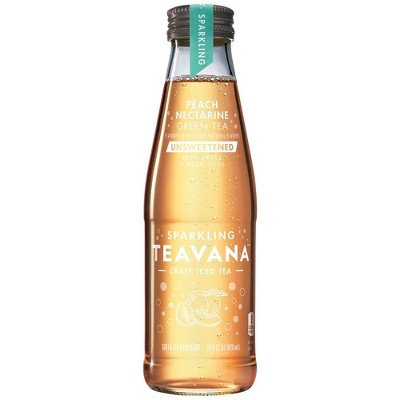 Teavana Sparkling Peach Nectarine Green Unsweetened Tea - 14.5 fl oz