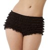 Malco Modes Lace Ruffle Pettipant for Women –Halloween Costume Shorts, Festival Dance Bottoms-White - 2 of 4