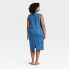 Women's Denim Midi Bodycon Dress - Ava & Viv™ - 2 of 3
