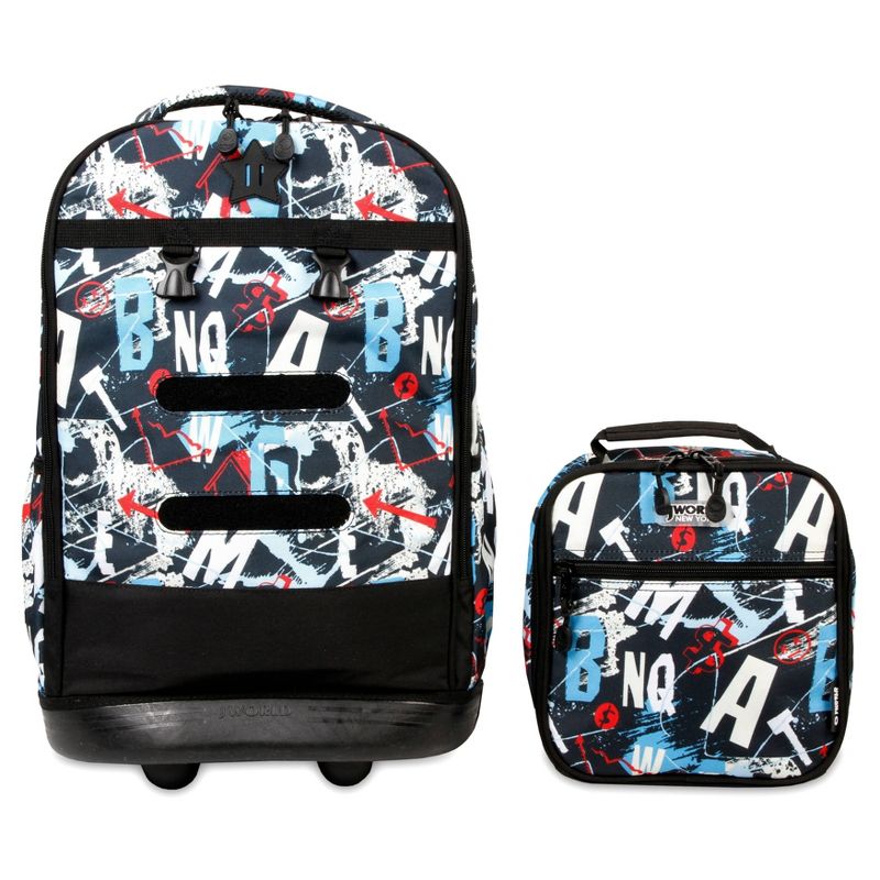 J World Duo 18" Rolling Backpack and Lunch Bag, 5 of 11