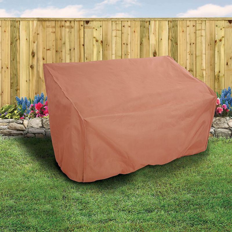 Hoan BBQ Loveseat Cover, Taupe, 5 of 6