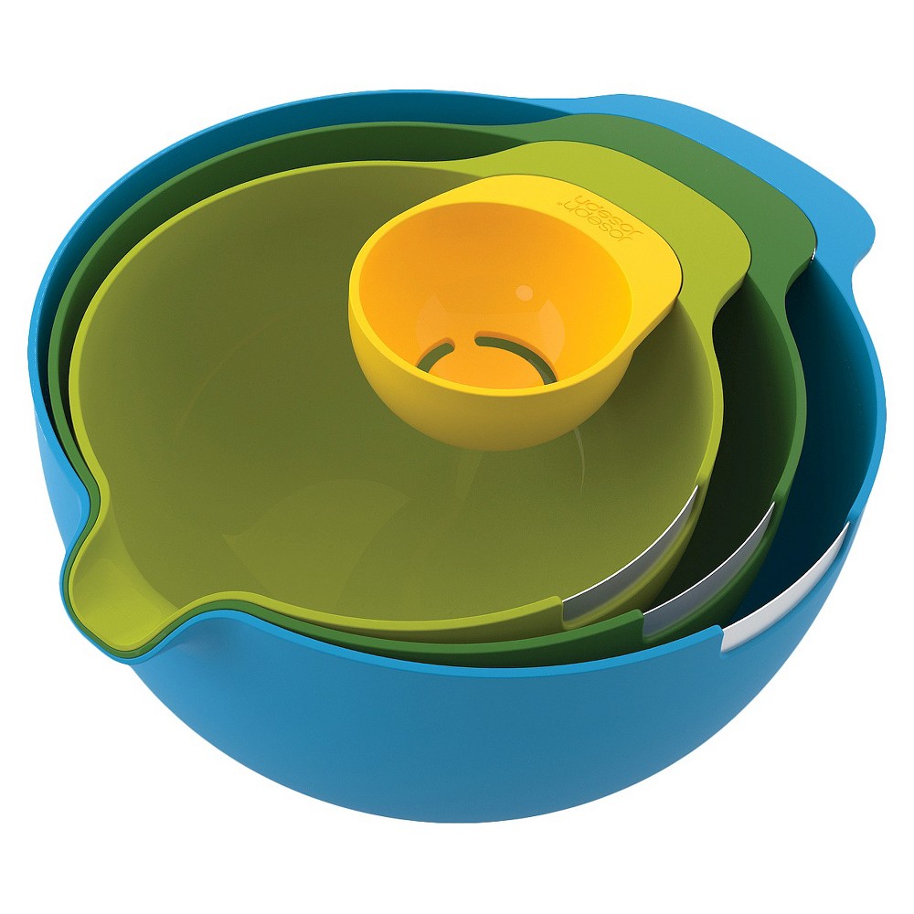 Joseph Joseph Nest Mix 4 Piece Mixing Bowl Set with Egg Yolk Separator