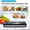 MOVSSOU Vacuum Sealer Machine Food Sealer Food Preservation w/Starter Kit Dry & Moist Food Modes - 4 of 4