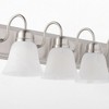 Quorum Lighting 5 - Light Vanity in  Satin Nickel - 3 of 4