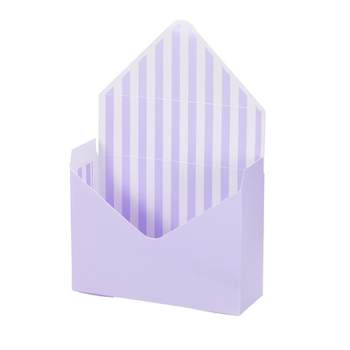 XLarge Striped Gift Bags Purple - Spritz™