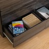 Okak Bedroom Dresser Nightstand with Drawers Glod Metal Handles, Ample Storage Solid Chest Cabinet for Living Room Hallway Kitchen - 3 of 4