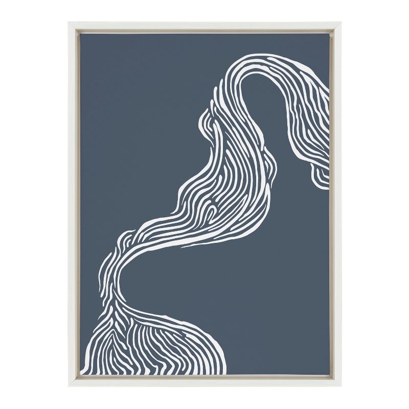 18&#34; x 24&#34; Sylvie River Framed Canvas by Creative Bunch White - Kate &#38; Laurel All Things Decor, 3 of 8