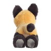 Aurora Small Fox Kit Mini Flopsie Adorable Stuffed Animal Brown 8" - 4 of 4