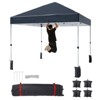 10x10 ft, Patented Center Locking Canopy Tent, Portable Outdoor Canopy Tent, Comes with Hand Wheel Bag, Suitable for Outdoor use, Height Adjustable - 3 of 4