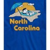 Men's - Peanuts - North Carolina Lucy Short Sleeve Graphic T-Shirt - 2 of 4