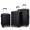 KWPZQEB 8 Piece Luggage Set Carry on Suitcase with ABS+PC hardshell, Spinner Wheels & TSA Lock - (20/24/28/Handbag) - 2 of 4