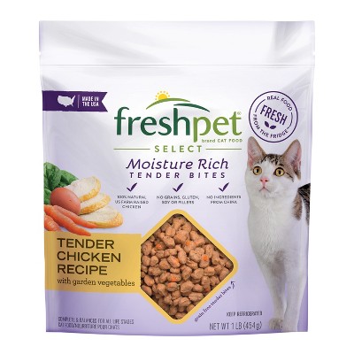 Freshpet Select Moisture Rich Tender Bites Chicken Recipe