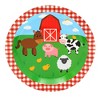 Juvale 144 Pieces Barnyard Birthday Party Supplies, Paper Plates, Napkins, Cups, Cutlery, Serves 24 Guests - 4 of 4