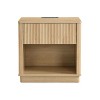 Christopher Knight Home Clarissa Modern Nightstand with 1 Drawer, 1 Lower Shelf and Built-in Charging Station - 4 of 4