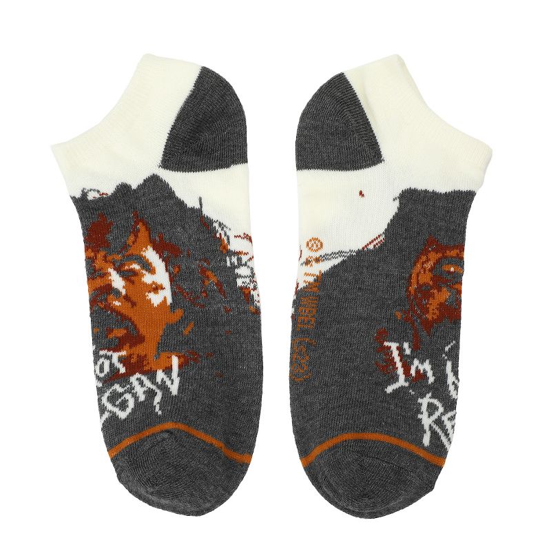 Horror-Themed Adult Ankle Socks 5-Pack, 5 of 7