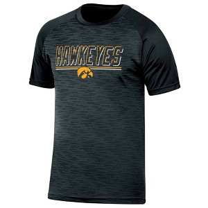 NCAA Iowa Hawkeyes Men's Poly T-Shirt - 1 of 3