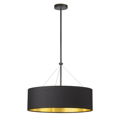 Dainolite Pallavi 4 - Light Pendant in  Matte Black