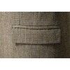 Coolmee Mens One Button Plaid Blazer Sports Coat Casual Slim Fit Checkered Blazer for Men Wedding - 3 of 4