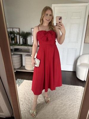 NWT LIKELY Bittersweet Red Rosie Midi Dress Size top 2 US $228