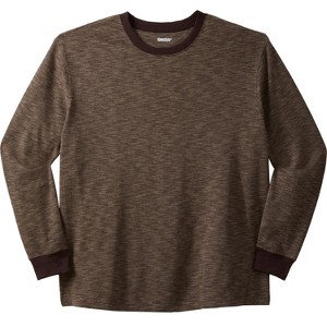 KingSize Tall Waffle-Knit Thermal Crewneck Tee Tall - 1 of 3