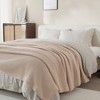50"x60" Cotton Waffle Knit Throw Blanket - Isla Jade - 3 of 4