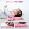 BabyBond Toddle Baby Head Protection Cushion Backpack Wear, Pink Butterfly - 3 of 4