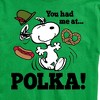 Men's - Peanuts - Snoopy Oktoberfest You Had Me At Polka Short Sleeve Graphic T-Shirt - 2 of 4