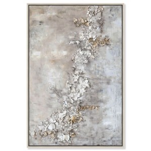 Art Remedy Rust Fragment Elegant Gold Abstract Framed - 1 of 4