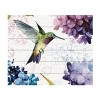 Trademark Fine Art - Lisa Audit 'Spring Nectar Square II' Wood Slat Art - 2 of 4