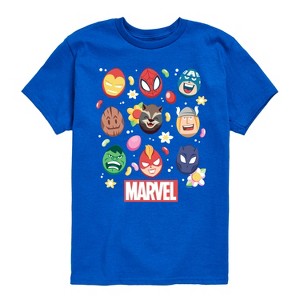 Boys' - Marvel - Easter Egg Group Short Sleeve Graphic T-Shirt - 1 of 4