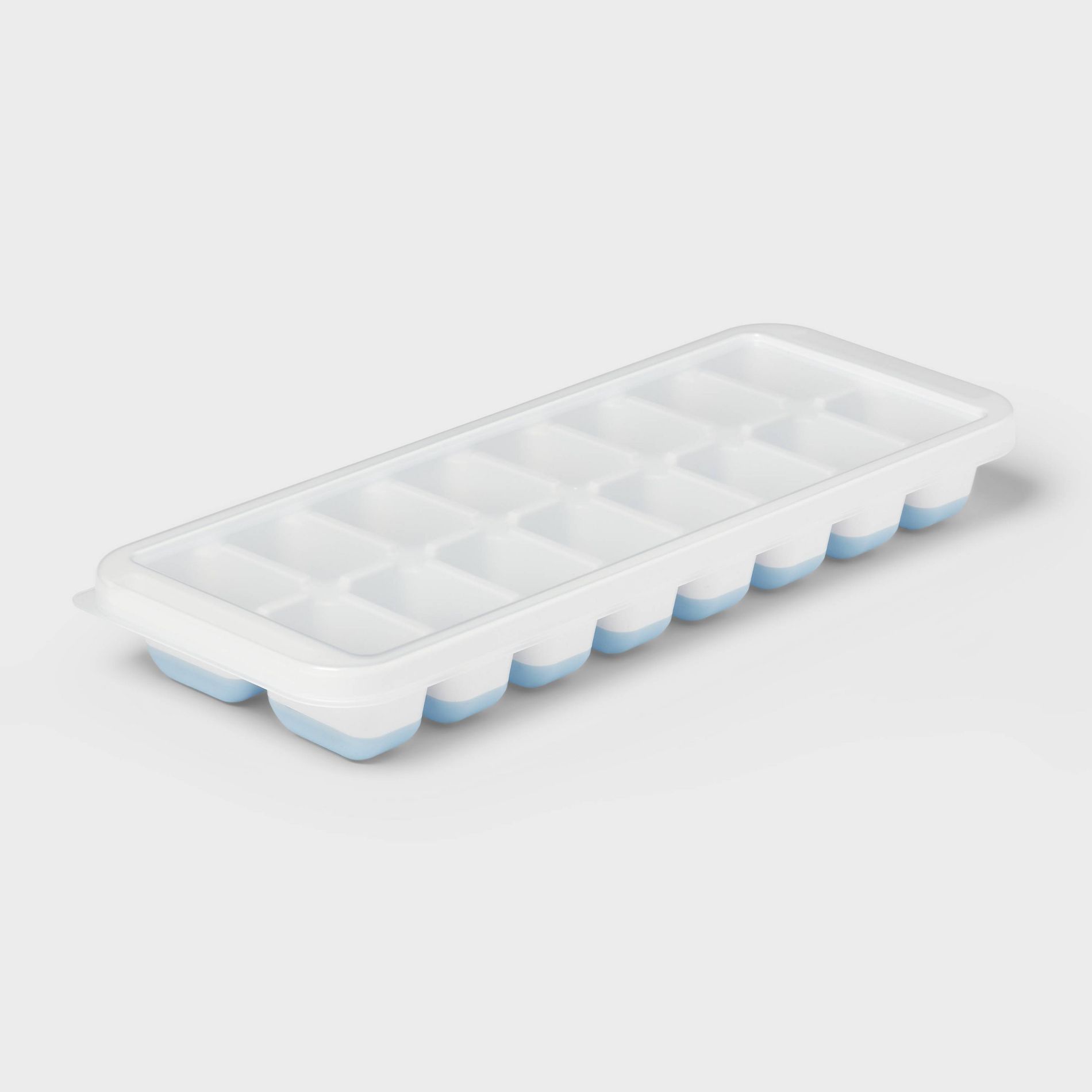 Ice Cube Tray Soft Release with Lid White - Room Essentials™