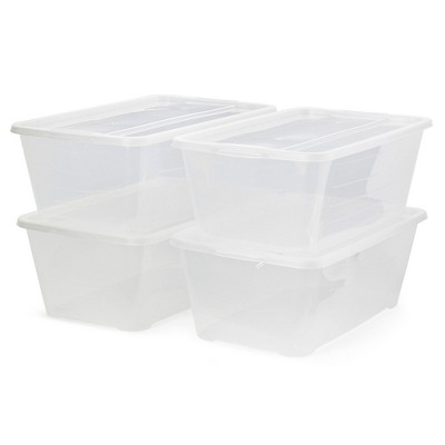 Aufbewahrungsboxen Shoebox Shoe Storage Box Iris Set Of 3 Shoe Boxes 137007 