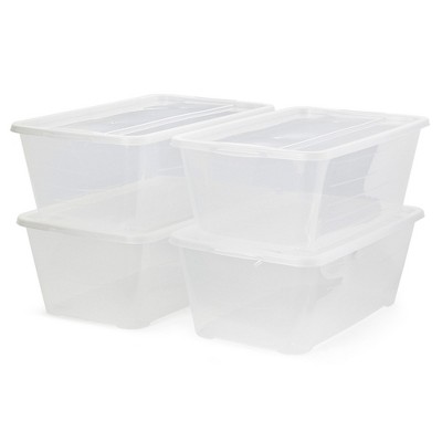 Life Story Clear Closet Organization Storage Box Container, 14